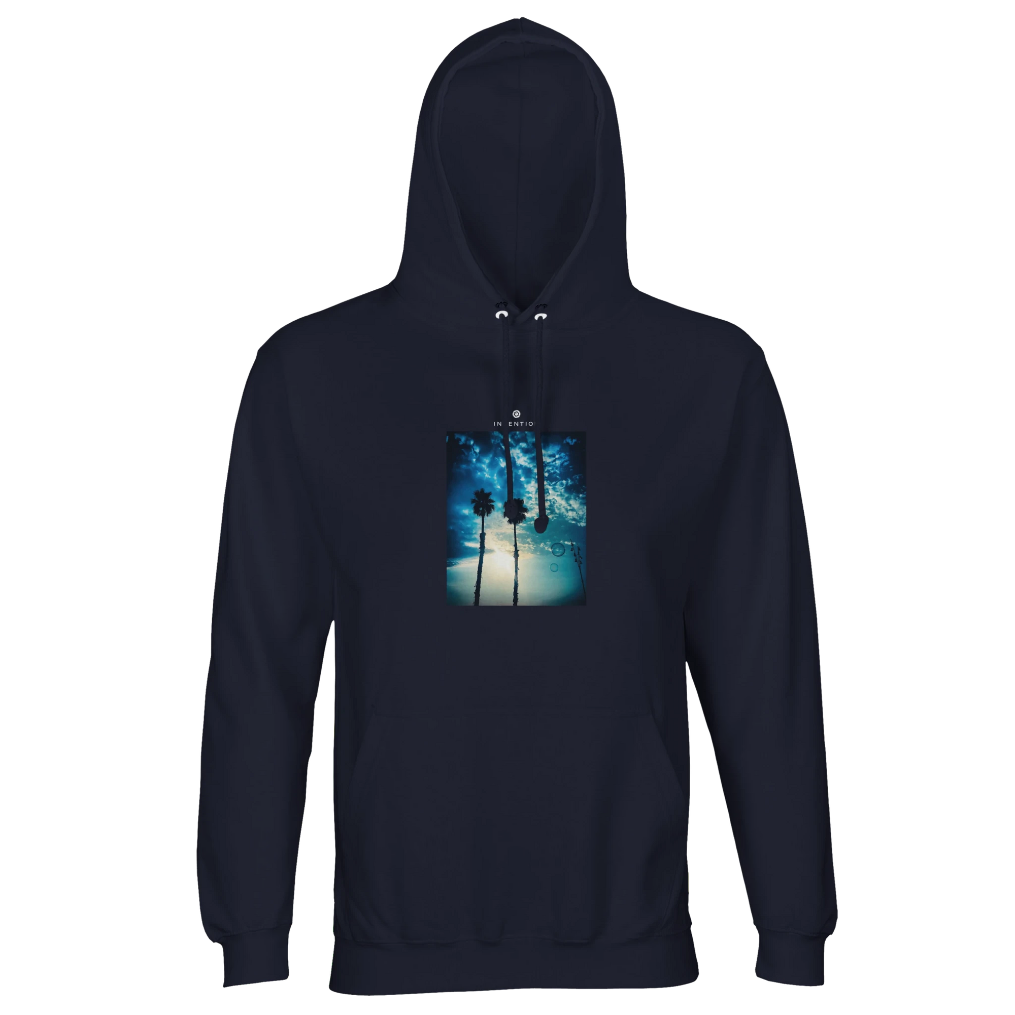 Gratitude - "Bubbles and Sky Sticks" Hoodie French Navy XS 44