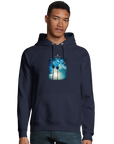 Gratitude - "Bubbles and Sky Sticks" Hoodie French Navy XS 36