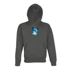Gratitude - "Bubbles and Sky Sticks" Hoodie Grey Melange XS 1