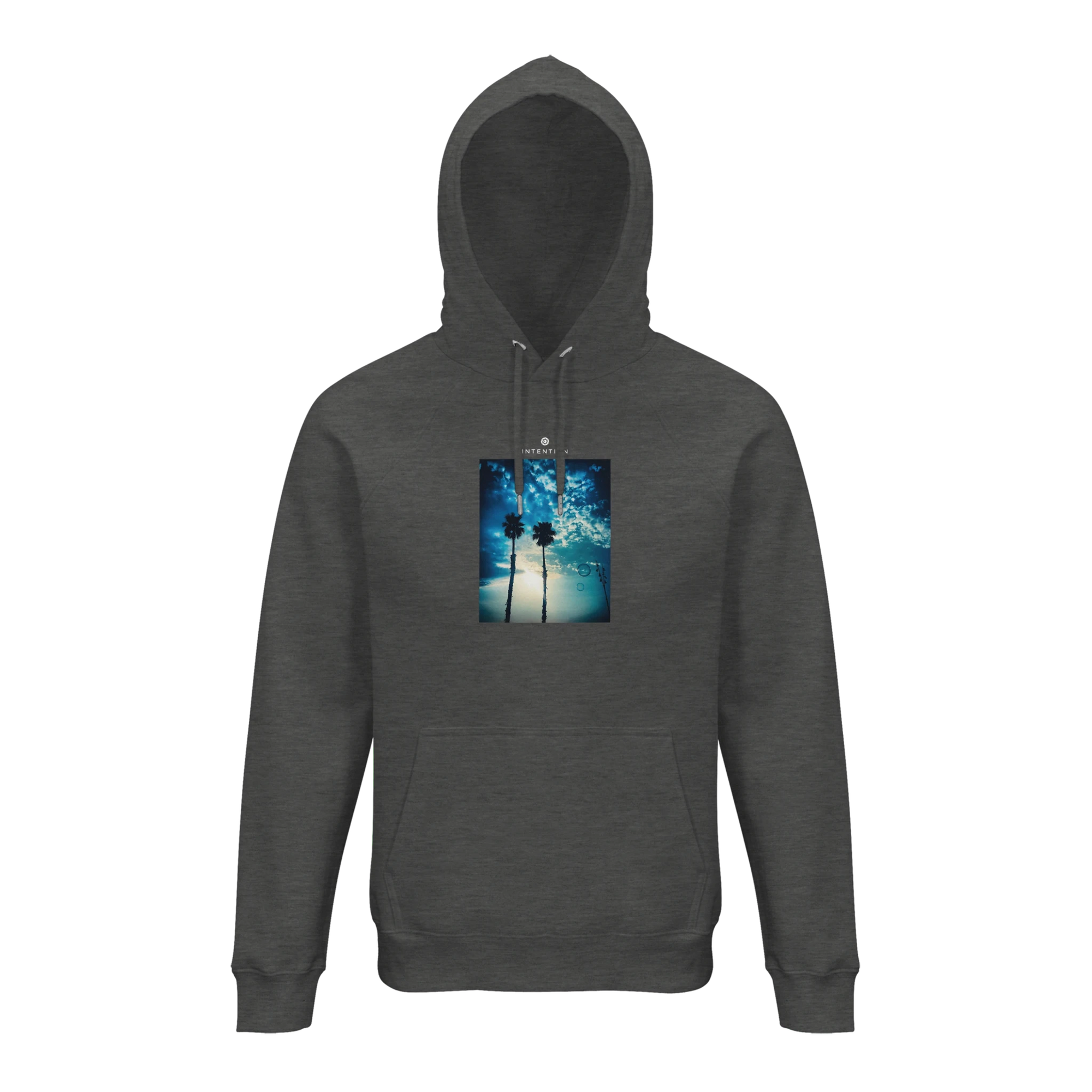 Gratitude - "Bubbles and Sky Sticks" Hoodie Grey Melange XS 29