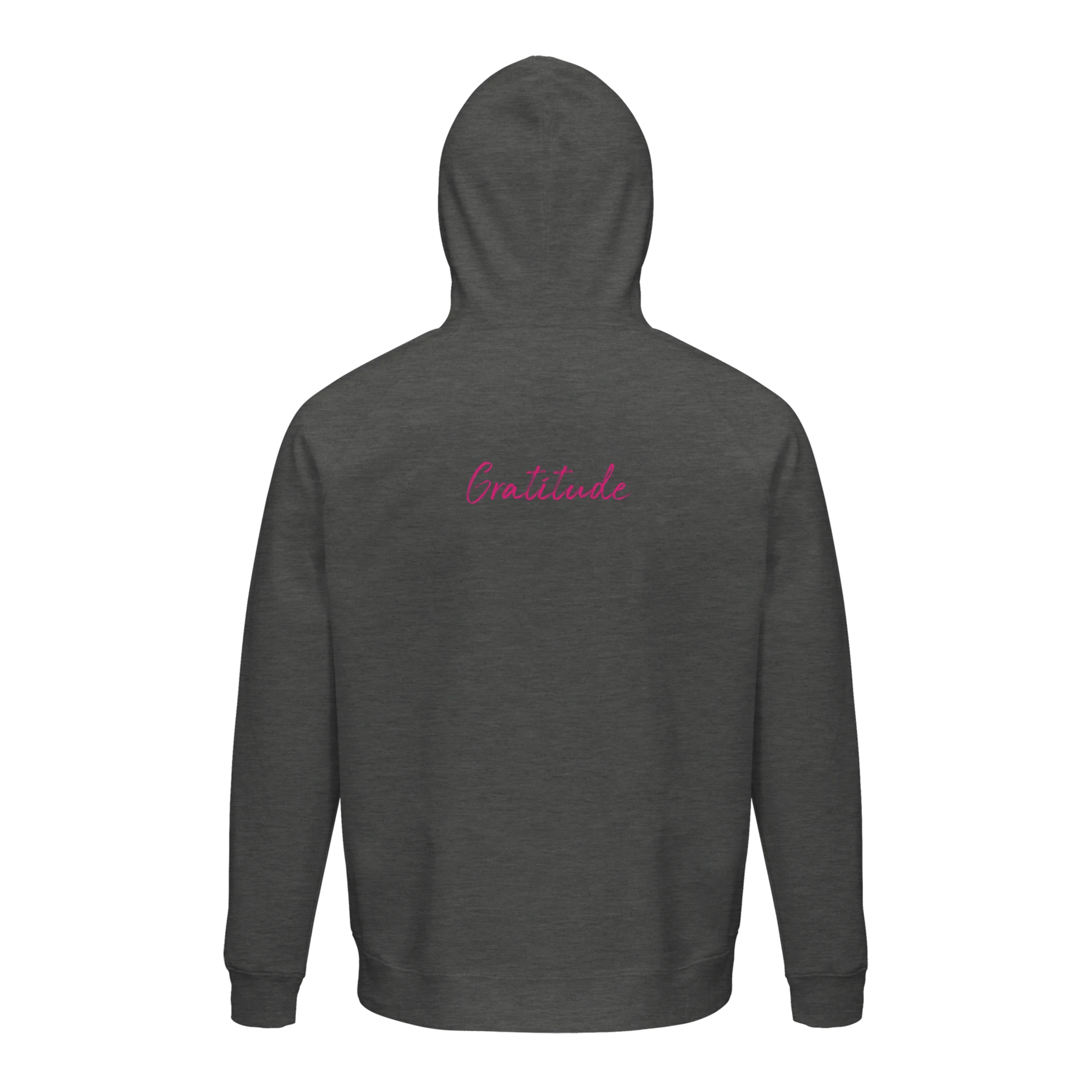 Gratitude - "Bubbles and Sky Sticks" Hoodie Grey Melange XS 30