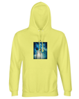 Gratitude - "Bubbles and Sky Sticks" Hoodie Light Yellow XS 14