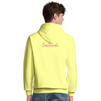 Gratitude - "Bubbles and Sky Sticks" Hoodie Light Yellow XS 3