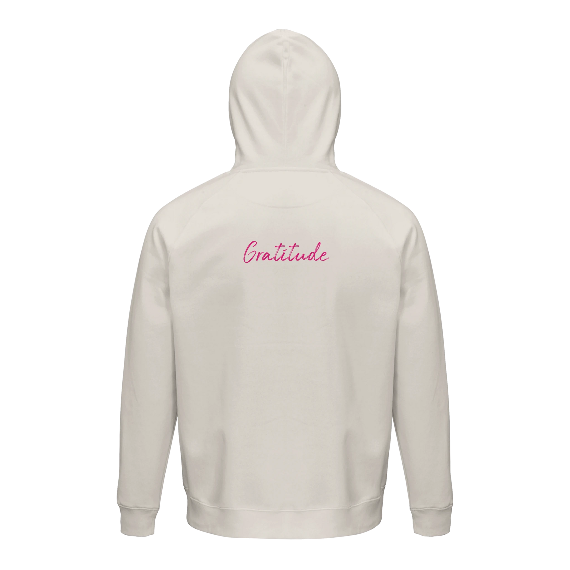 Gratitude - "Bubbles and Sky Sticks" Hoodie Off White XS 15