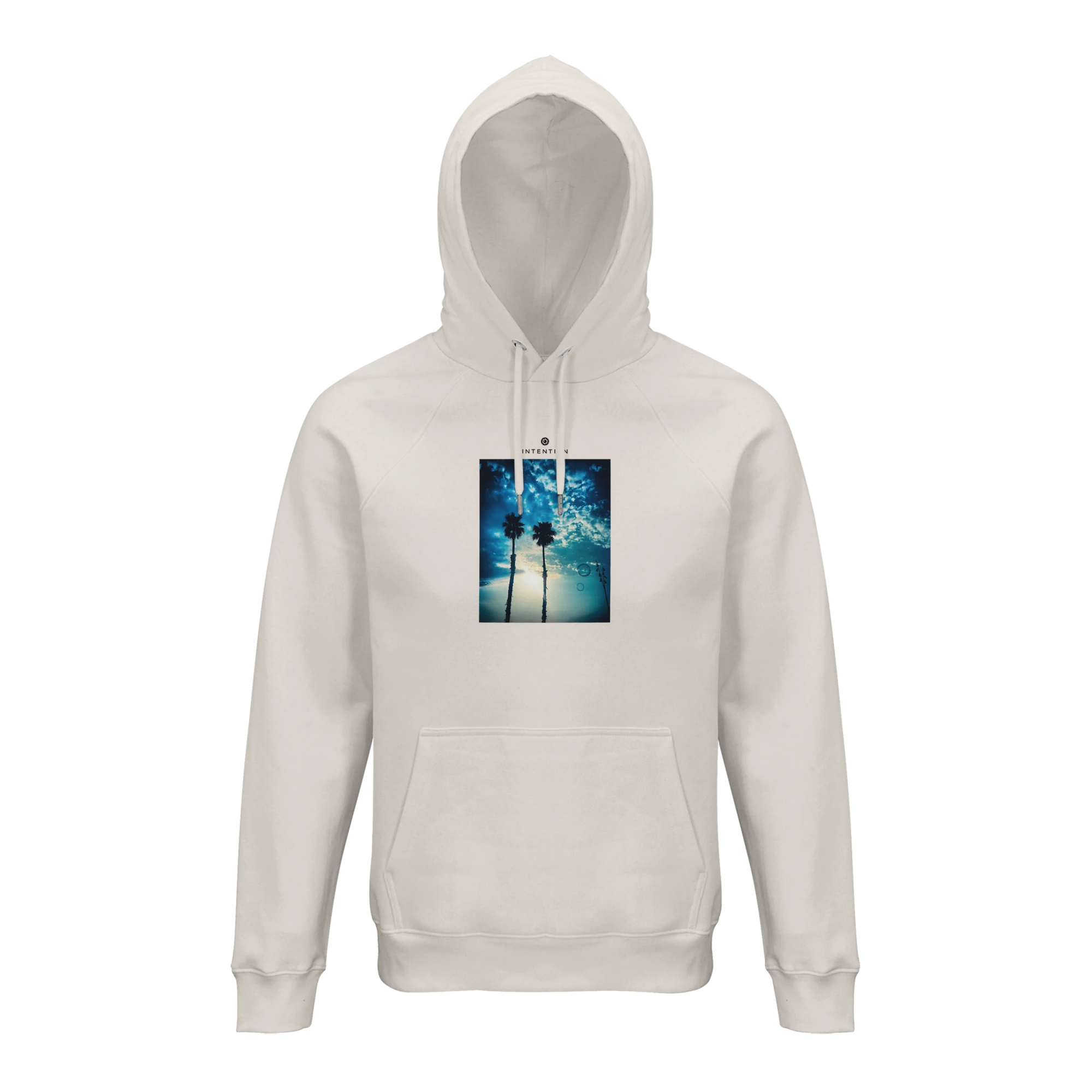 Gratitude - "Bubbles and Sky Sticks" Hoodie Off White XS 14