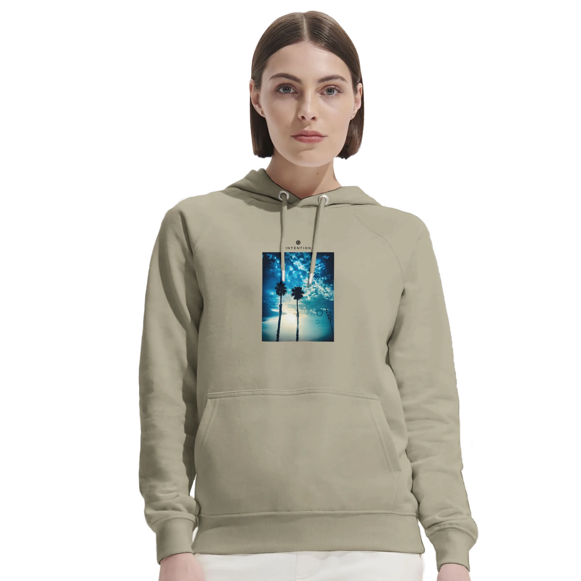Gratitude - "Bubbles and Sky Sticks" Hoodie Rope XS 23
