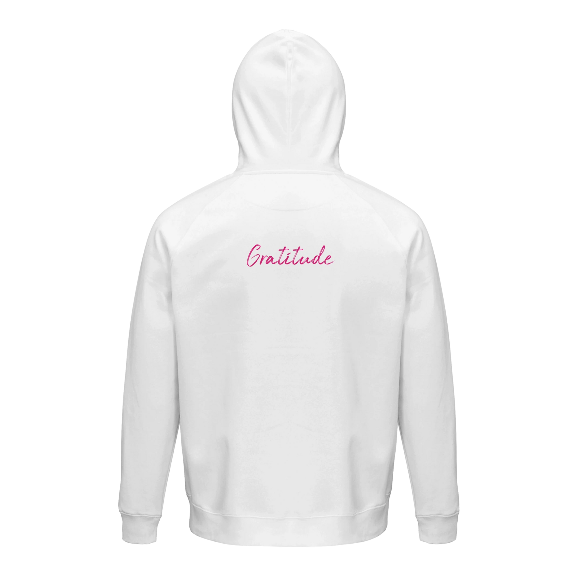Gratitude - "Bubbles and Sky Sticks" Hoodie White XS 10