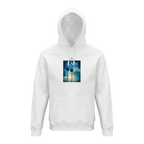 Gratitude - "Bubbles and Sky Sticks" Hoodie White XS 1