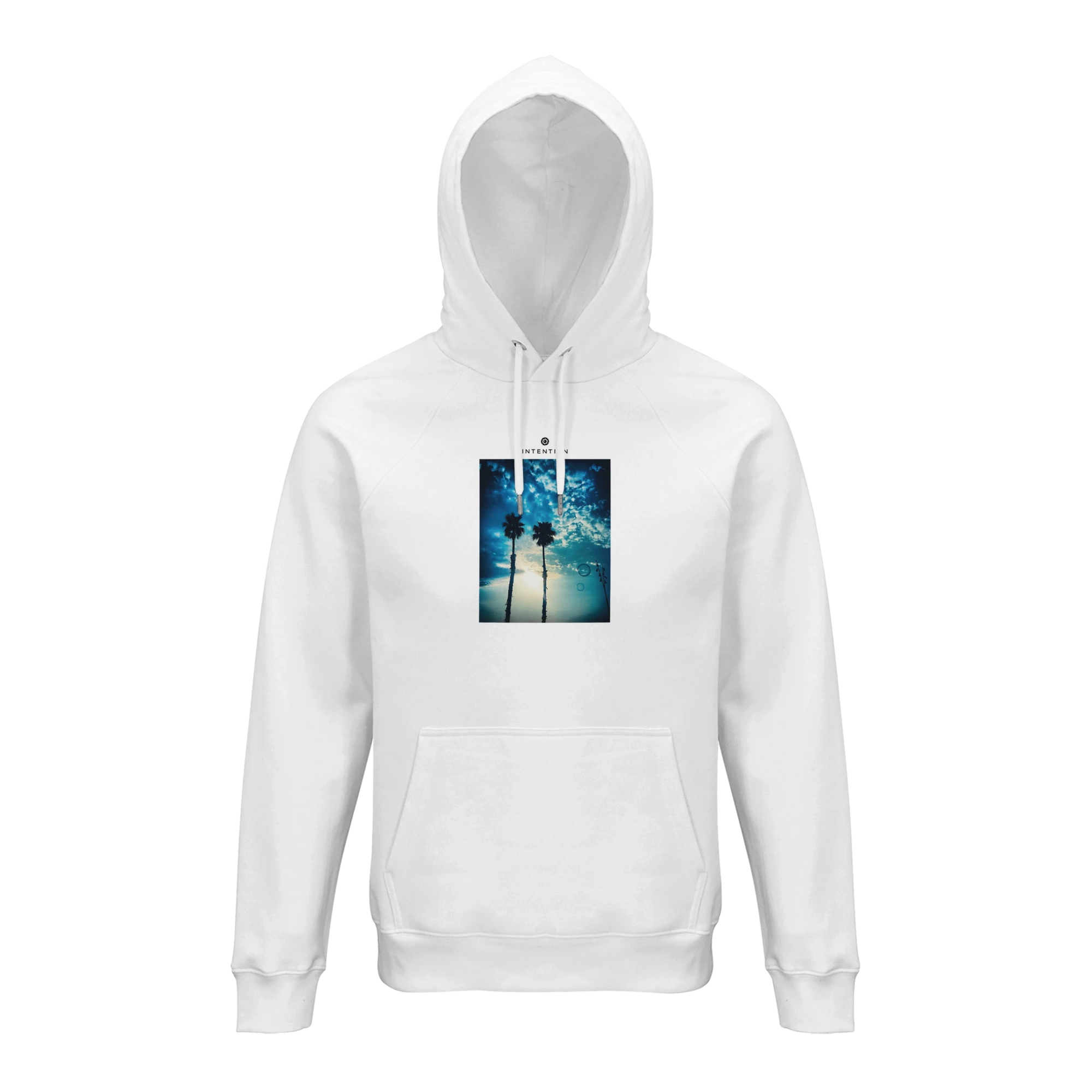 Gratitude - "Bubbles and Sky Sticks" Hoodie White XS 9