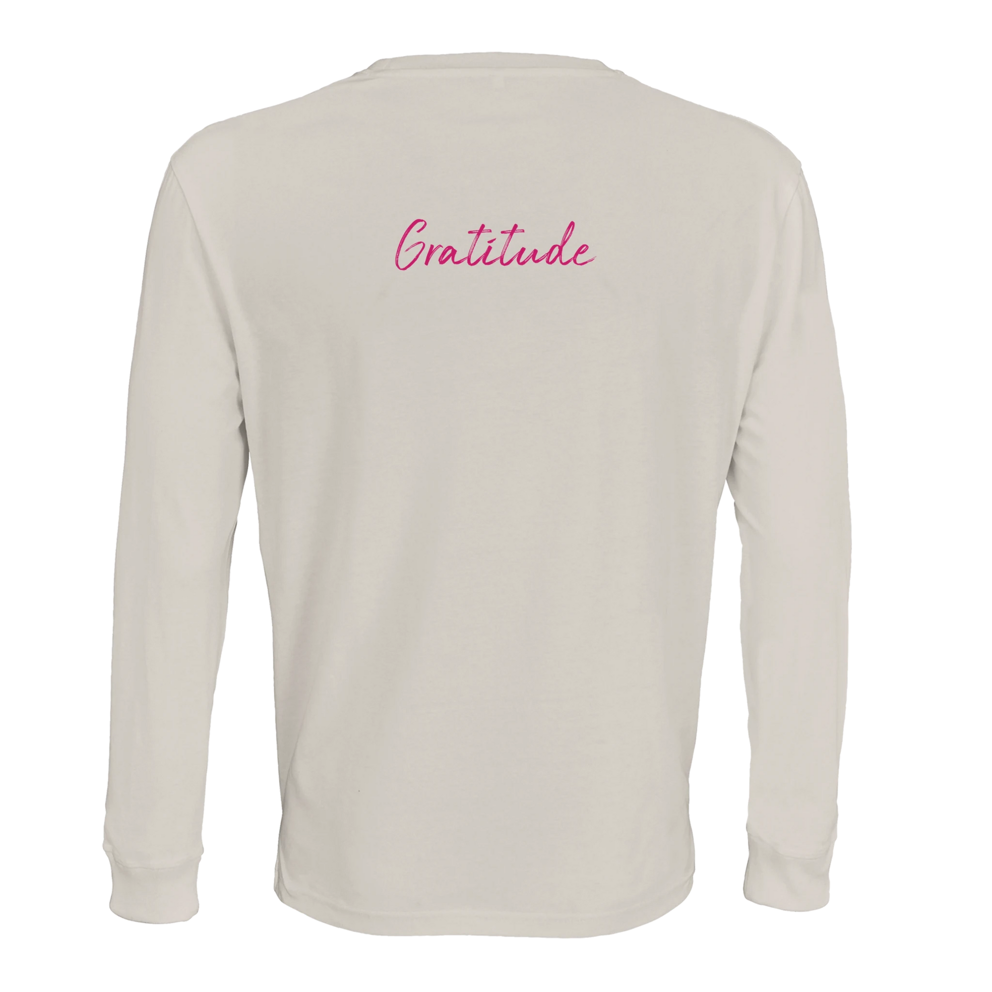 Gratitude - "Bubbles and Sky Sticks" Long sleeve Off White XS 9