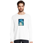 Gratitude - "Bubbles and Sky Sticks" Long sleeve White XS 3