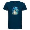 Gratitude - "Bubbles and Sky Sticks" T-shirt denim 3