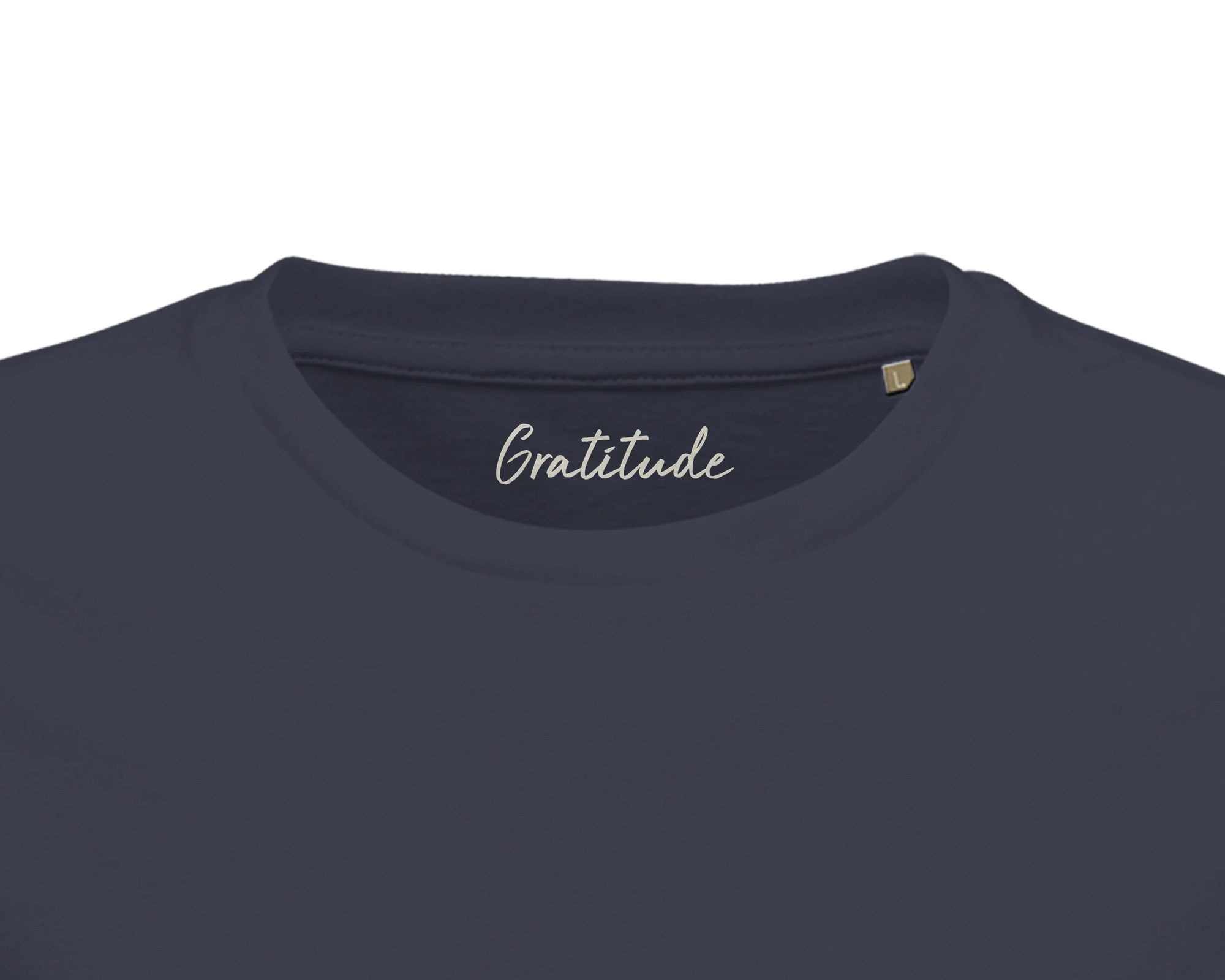 Gratitude - "Bubbles and Sky Sticks" T-shirt mouse grey 2