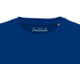 Gratitude - "Bubbles and Sky Sticks" T-shirt Royal Blue 2