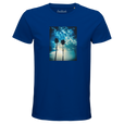 Gratitude - "Bubbles and Sky Sticks" T-shirt Royal Blue 3