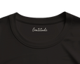 Gratitude - "Bubbles and Sky Sticks" T-shirt Deep Black 2