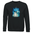 Gratitude - "Bubbles and Sky Sticks" Sweatshirt Black 1