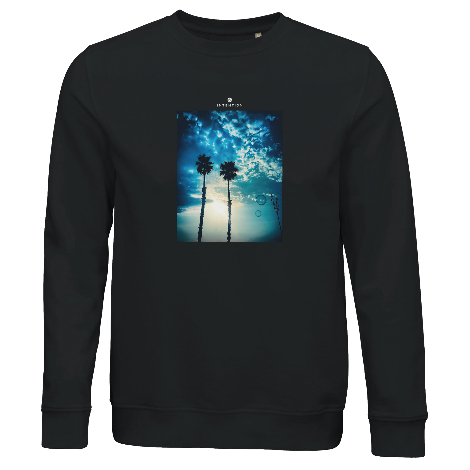 Gratitude - "Bubbles and Sky Sticks" Sweatshirt Black 1