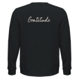 Gratitude - "Bubbles and Sky Sticks" Sweatshirt Black 2