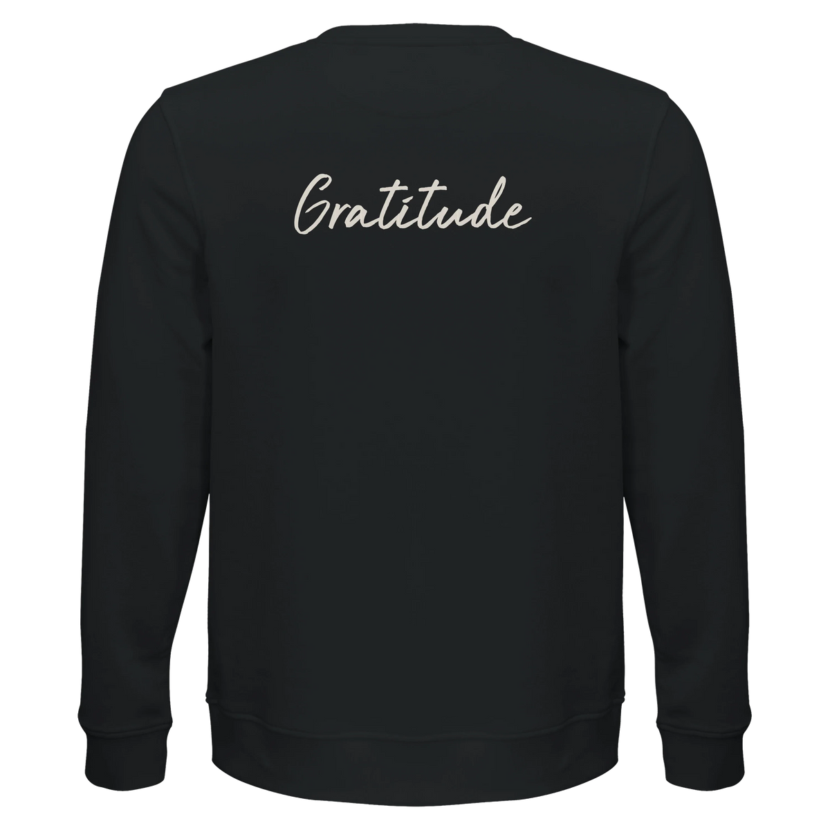 Gratitude - "Bubbles and Sky Sticks" Sweatshirt Black 2