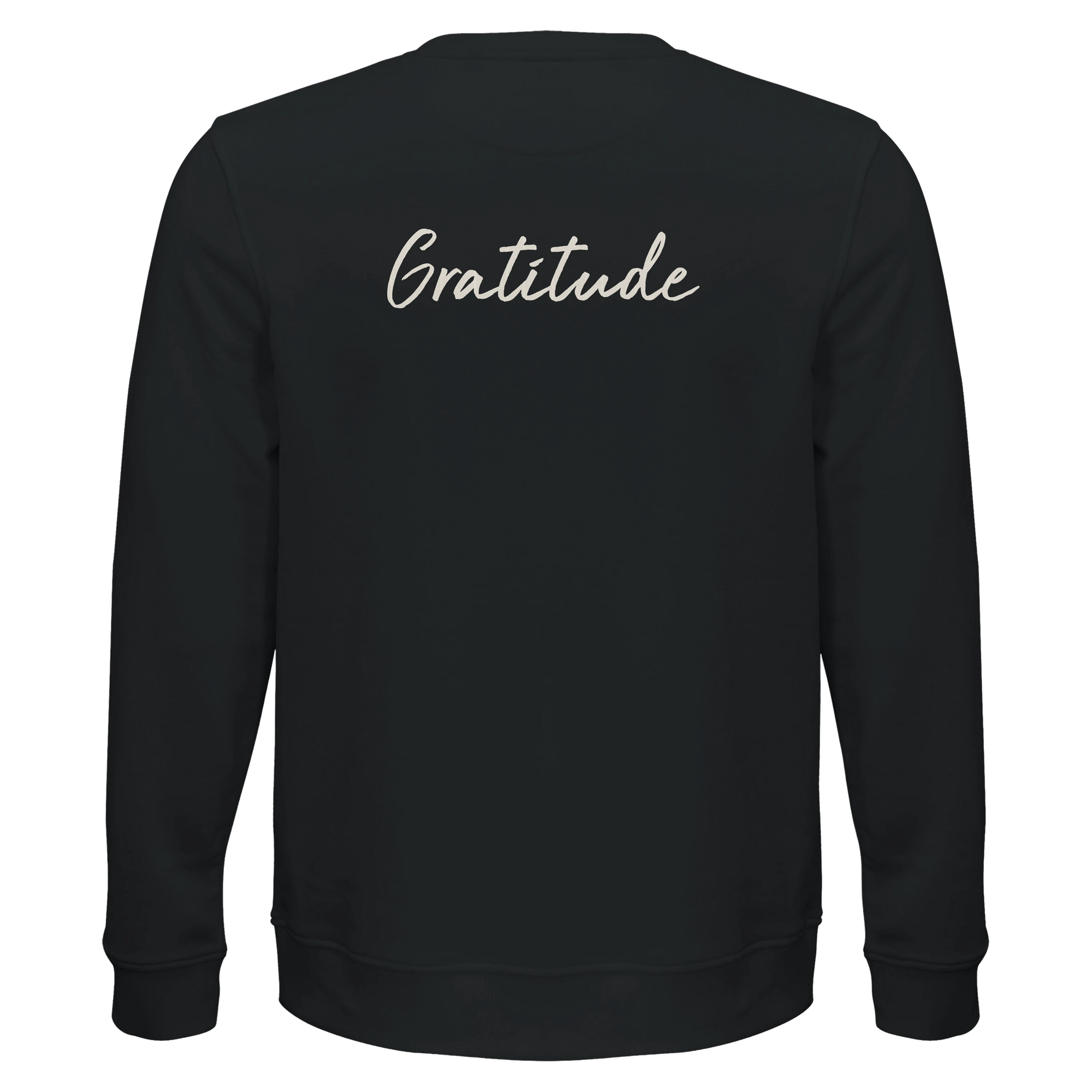 Gratitude - "Bubbles and Sky Sticks" Sweatshirt Black 2