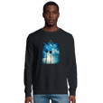 Gratitude - "Bubbles and Sky Sticks" Sweatshirt Black 3