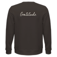 Gratitude - "Bubbles and Sky Sticks" Sweatshirt deep charcoal grey 2