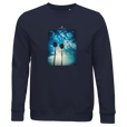 Gratitude - "Bubbles and Sky Sticks" Sweatshirt French Navy 1
