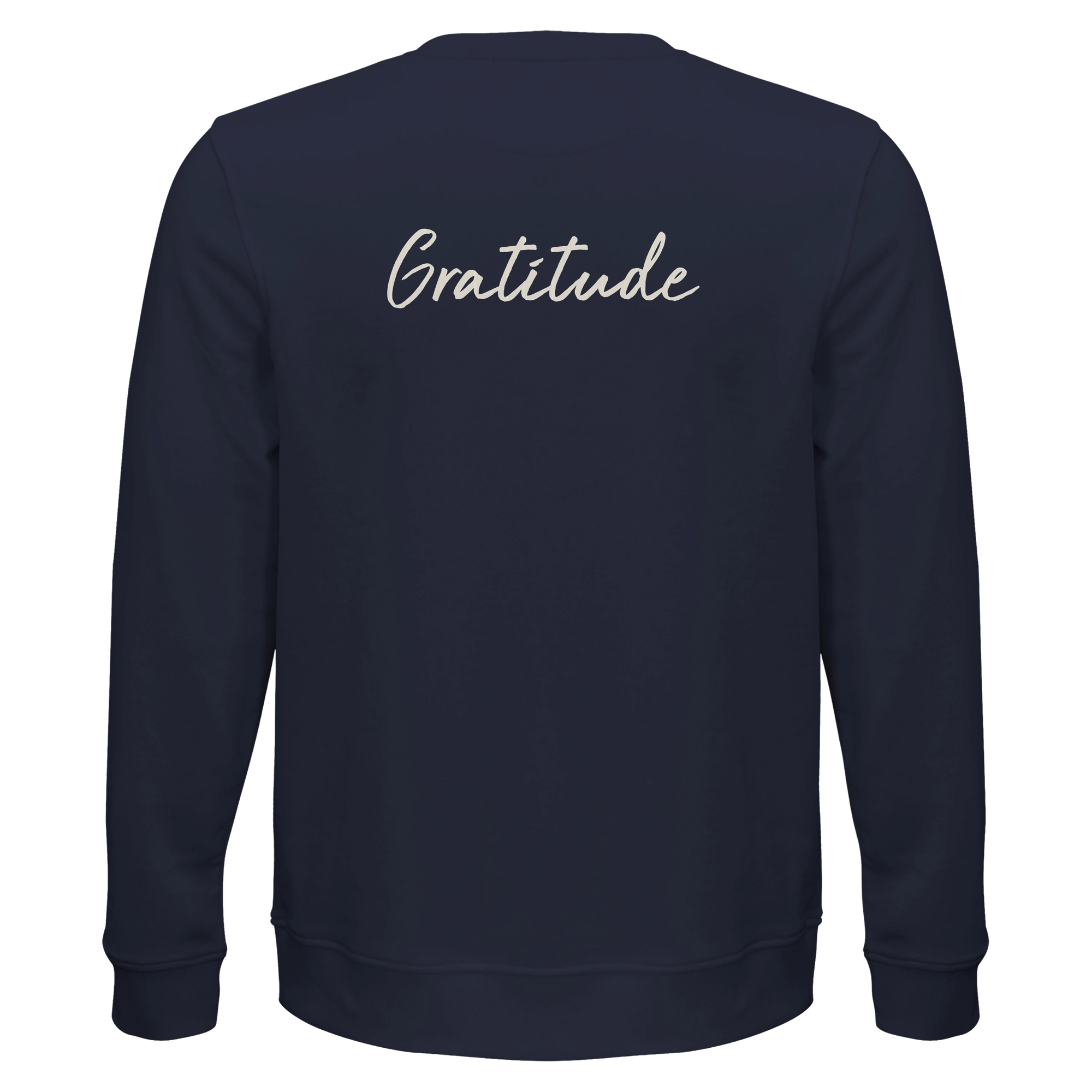 Gratitude - "Bubbles and Sky Sticks" Sweatshirt French Navy 2