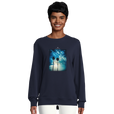 Gratitude - "Bubbles and Sky Sticks" Sweatshirt French Navy 5