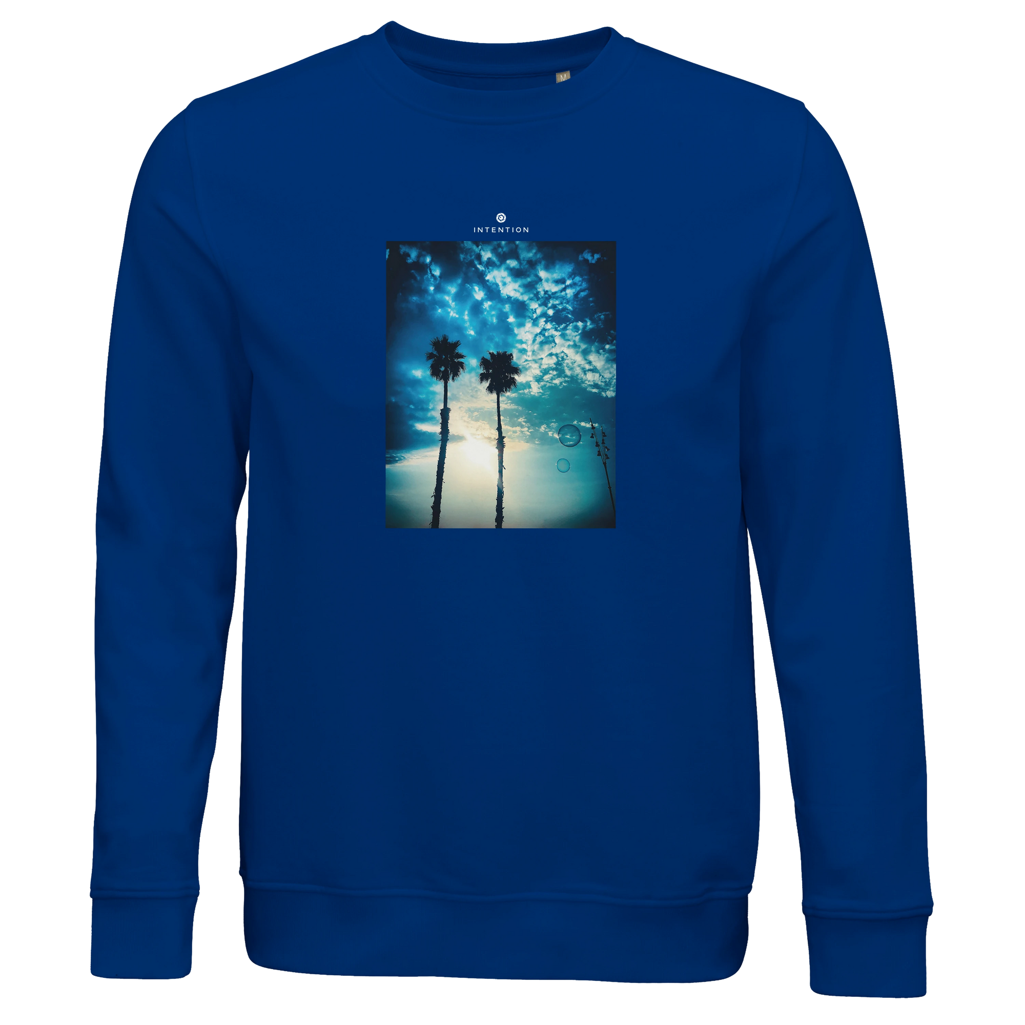 Gratitude - "Bubbles and Sky Sticks" Sweatshirt Royal Blue 1