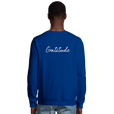 Gratitude - "Bubbles and Sky Sticks" Sweatshirt Royal Blue 4