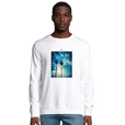 Gratitude - "Bubbles and Sky Sticks" Sweatshirt White 3
