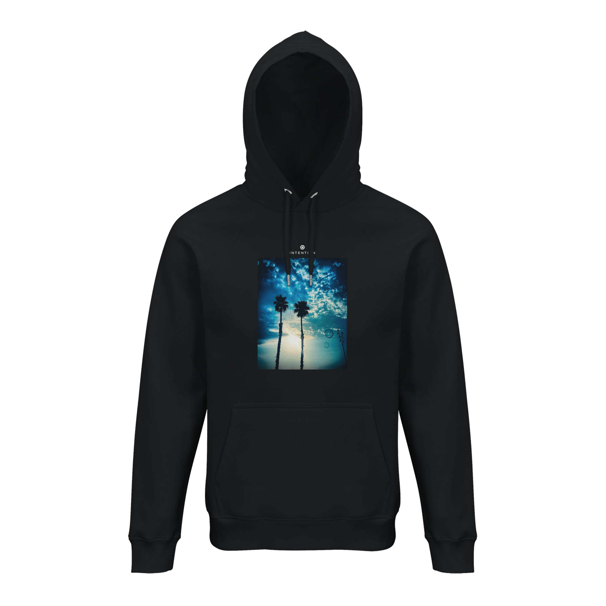 Gratitude - "Bubbles and Sky Sticks" Hoodie Black XS 1