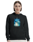 Gratitude - "Bubbles and Sky Sticks" Hoodie Black XS 5