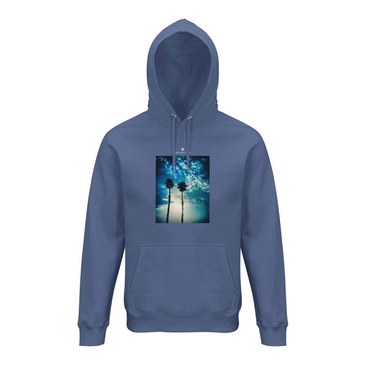 Gratitude - "Bubbles and Sky Sticks" Hoodie Blue 1