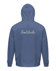 Gratitude - "Bubbles and Sky Sticks" Hoodie Blue XS 2