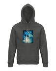 Gratitude - "Bubbles and Sky Sticks" Hoodie charcoal melange XS 1