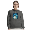 Gratitude - "Bubbles and Sky Sticks" Hoodie charcoal melange 5