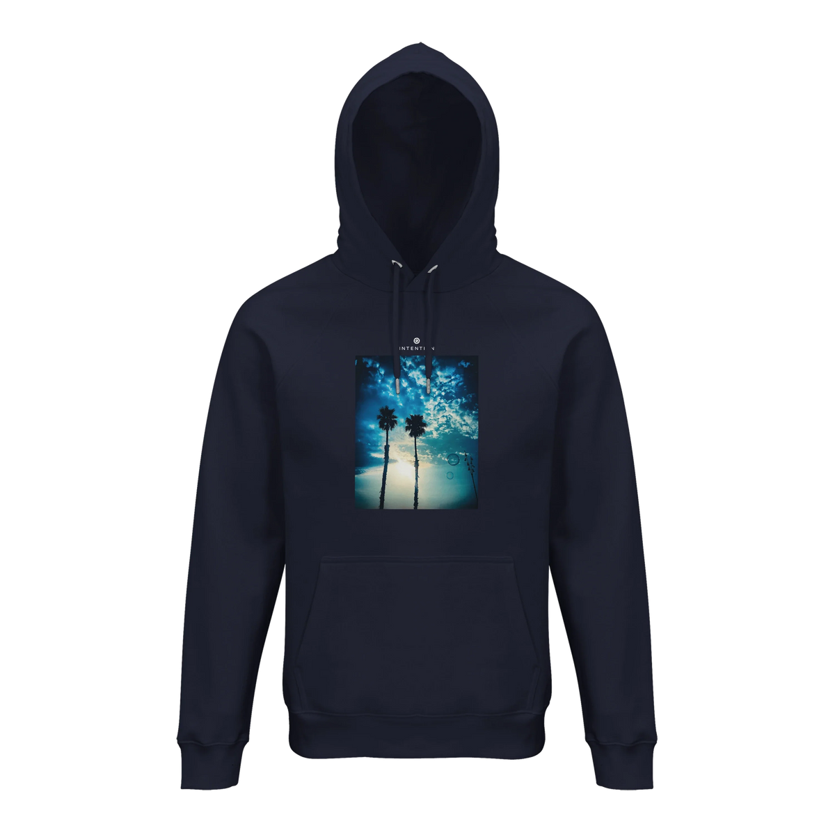 Gratitude - "Bubbles and Sky Sticks" Hoodie French Navy 1