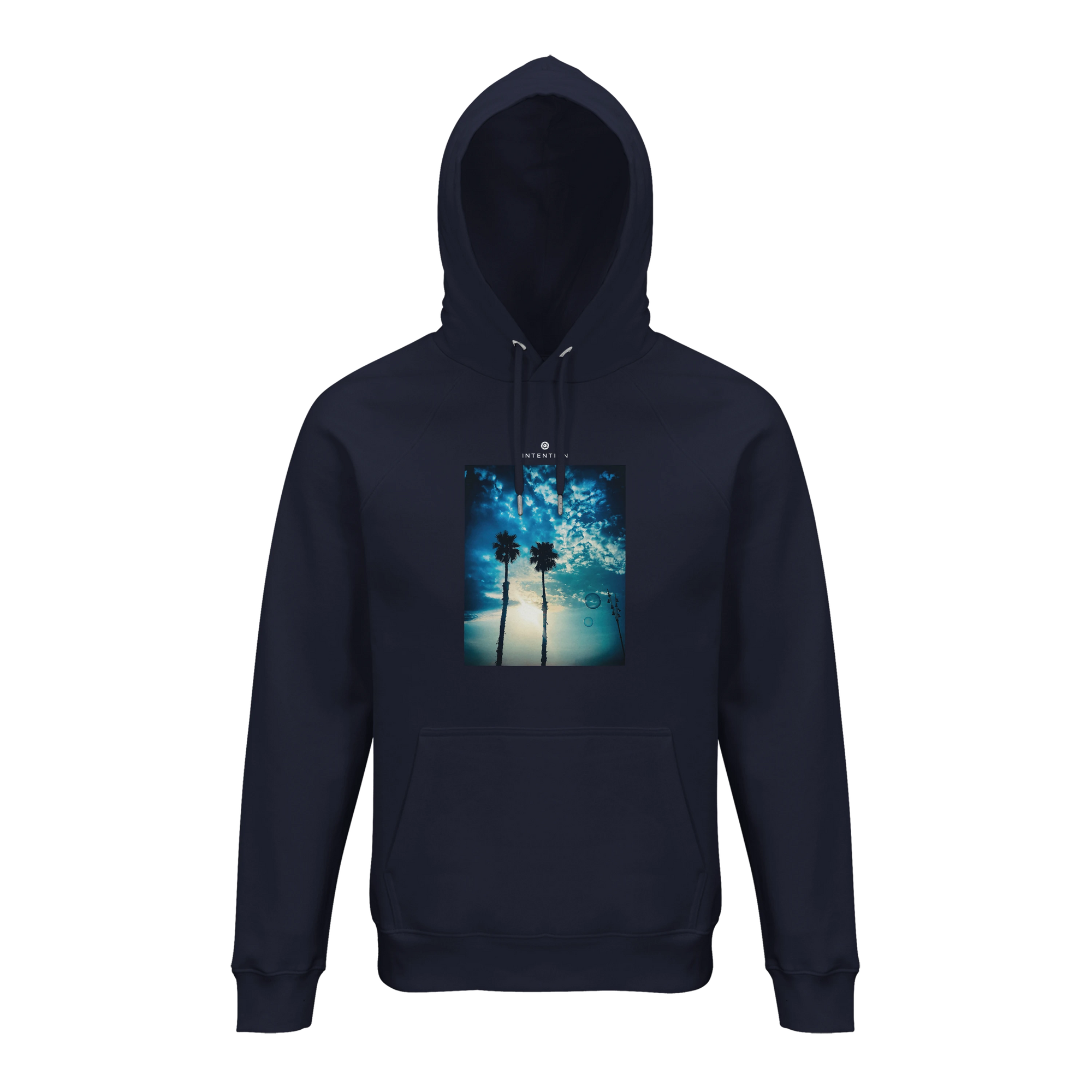 Gratitude - "Bubbles and Sky Sticks" Hoodie French Navy XS 1