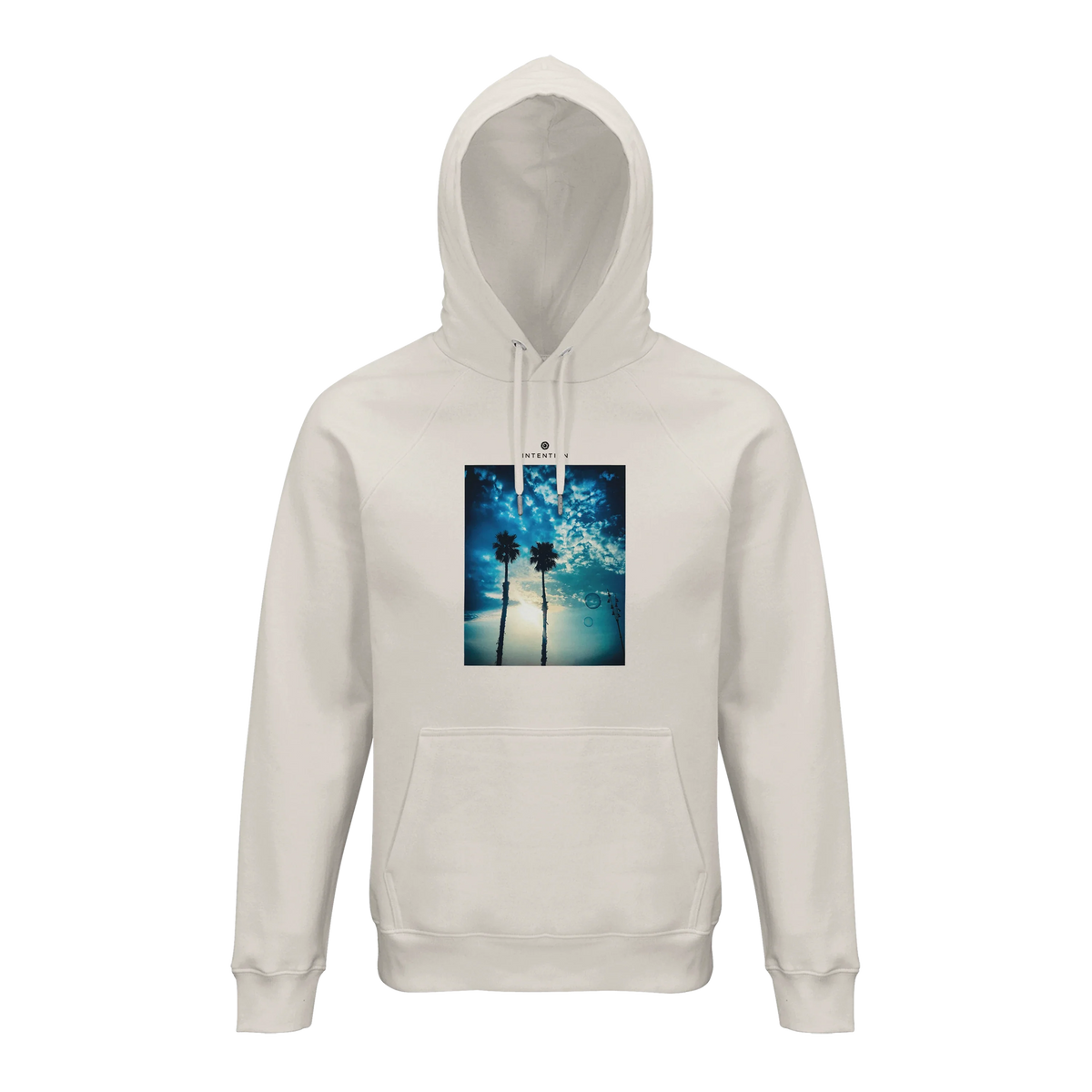 Gratitude - "Bubbles and Sky Sticks" Hoodie Off White 1