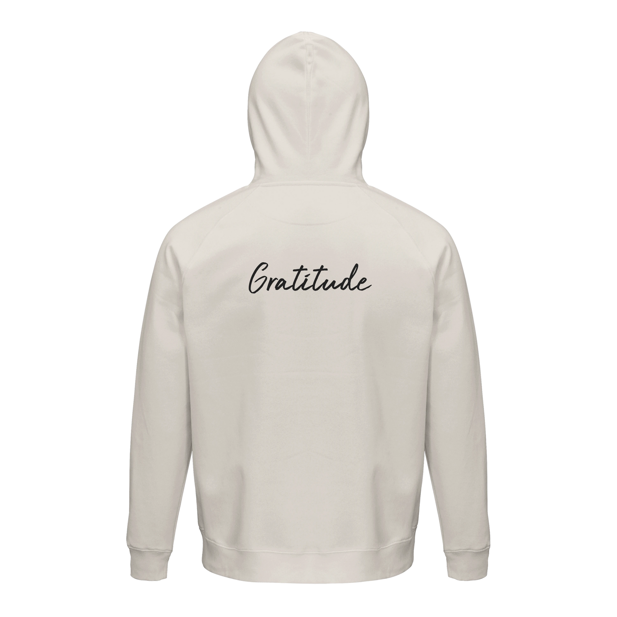 Gratitude - "Bubbles and Sky Sticks" Hoodie Off White XS 2