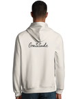 Gratitude - "Bubbles and Sky Sticks" Hoodie Off White XS 4