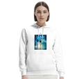 Gratitude - "Bubbles and Sky Sticks" Hoodie White 5