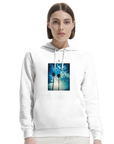 Gratitude - "Bubbles and Sky Sticks" Hoodie White XS 5