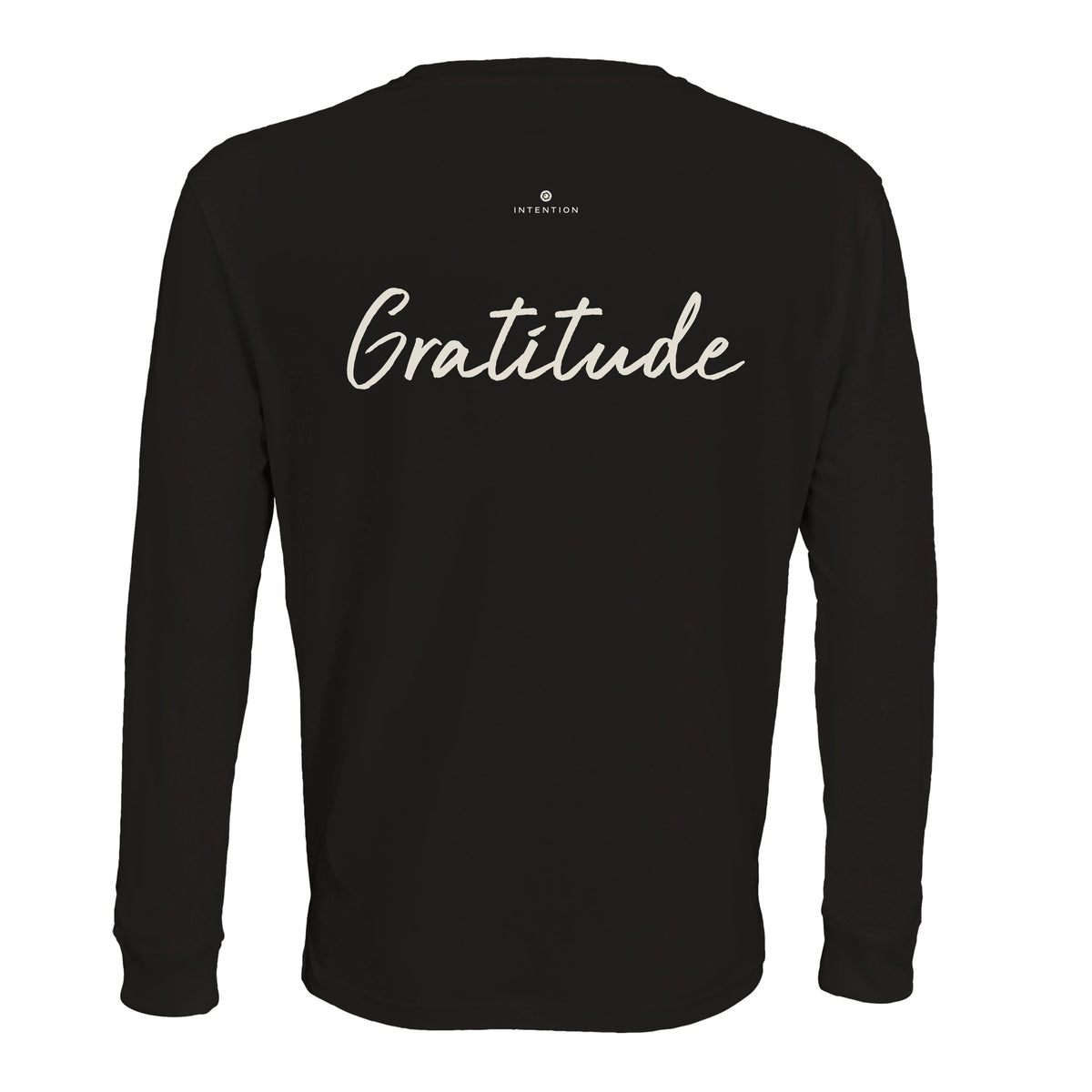 Gratitude - "Bubbles and Sky Sticks" Long sleeve Deep Black 2