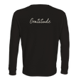 Gratitude - "Bubbles and Sky Sticks" Long sleeve Deep Black 2
