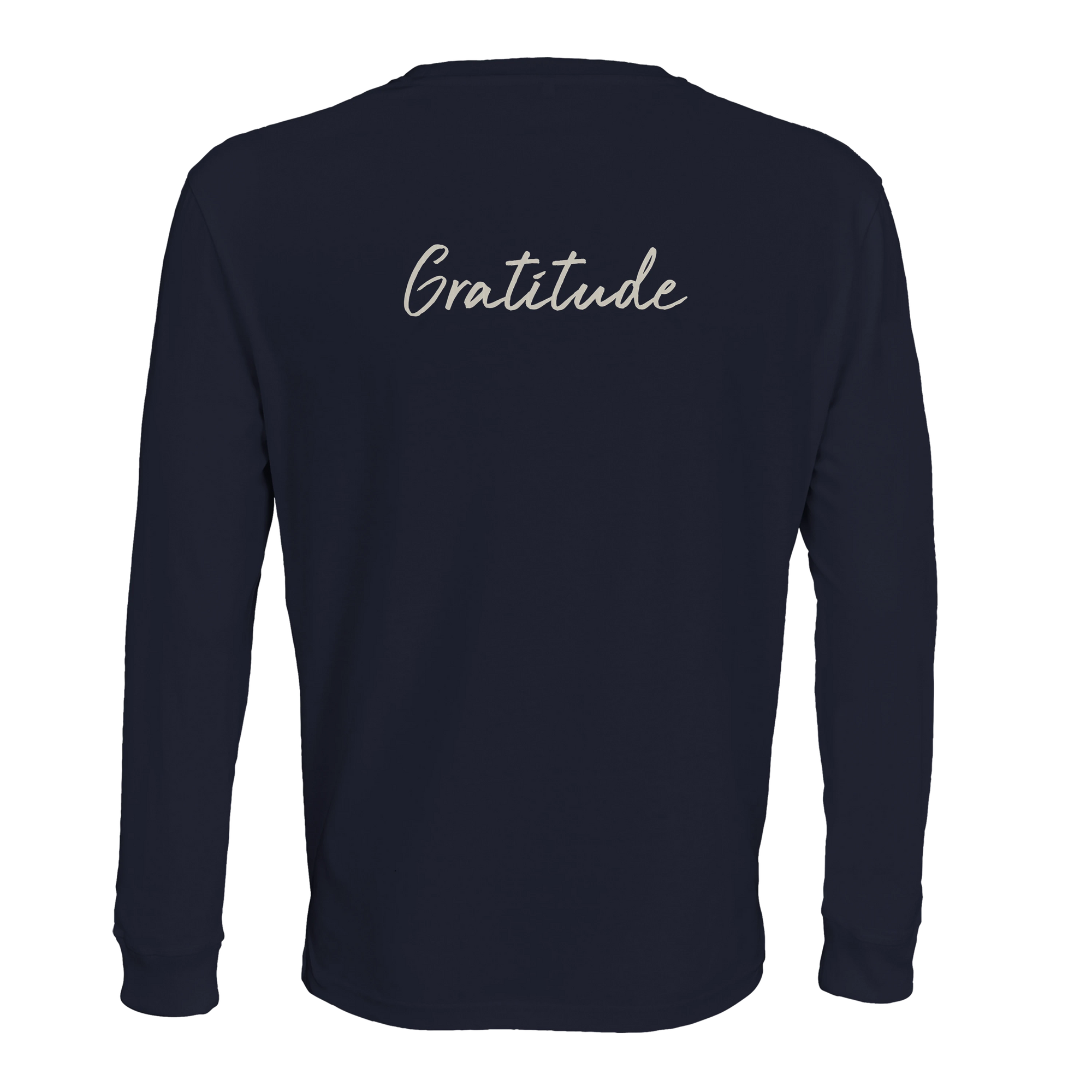 Gratitude - "Bubbles and Sky Sticks" Long sleeve French Navy 2