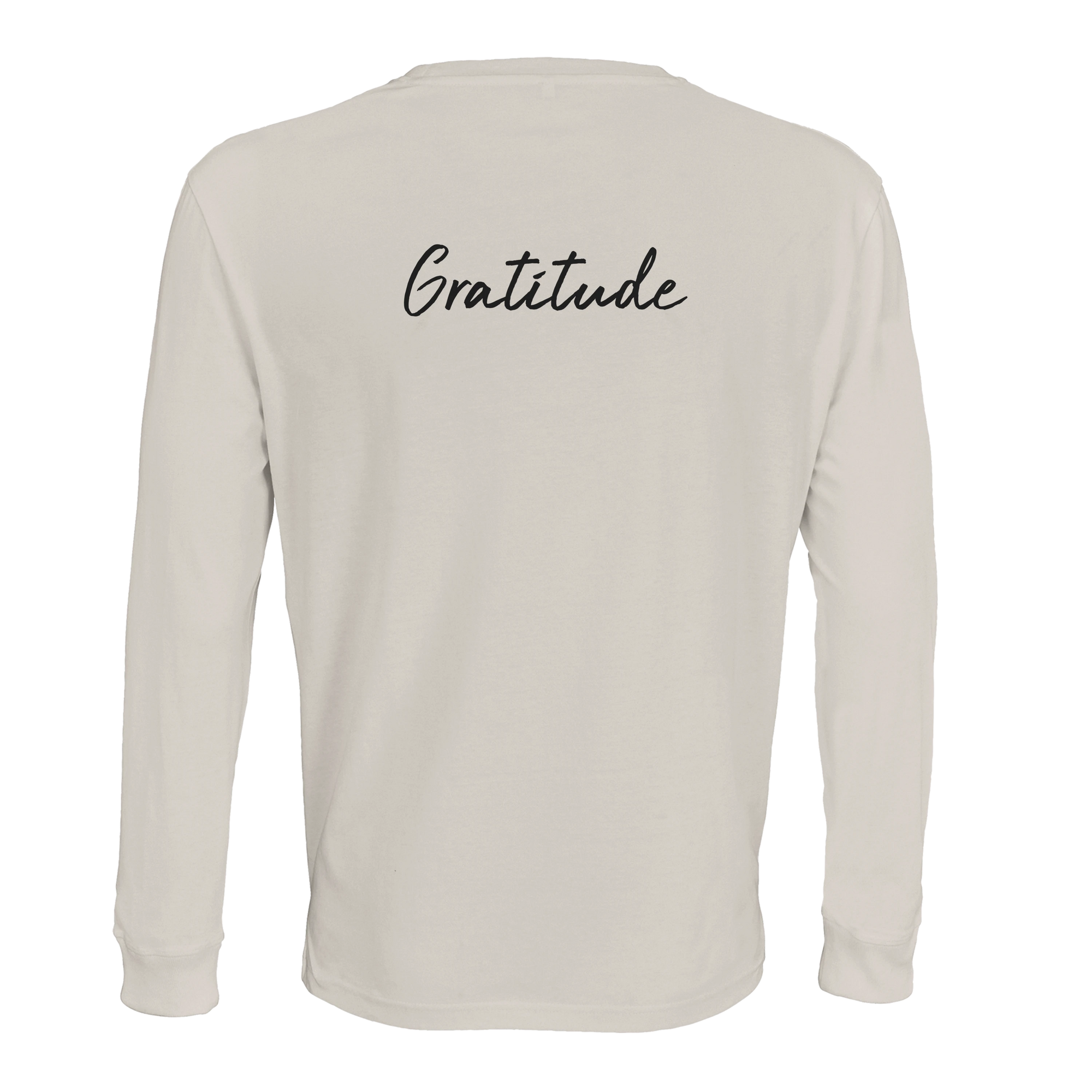 Gratitude - "Bubbles and Sky Sticks" Long sleeve Off White 2